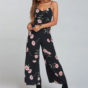 Show Me Your Mumu Paolo Jumpsuit ~ in Honeydew Mu Crinkle Stretch